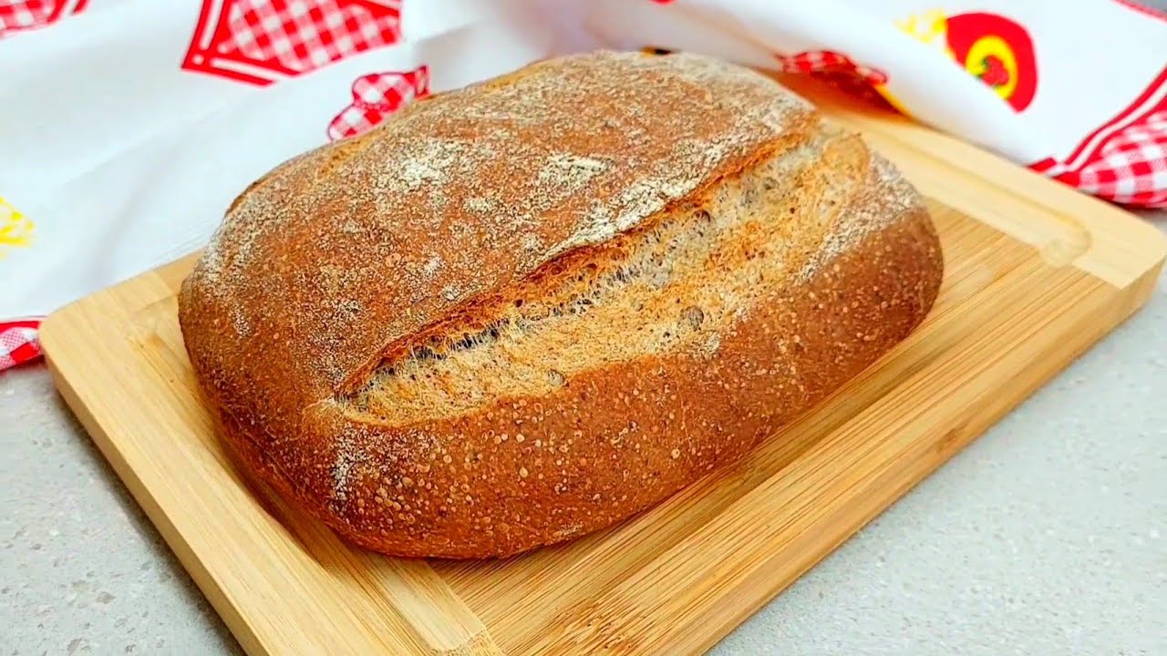 😋 Домашний ХЛЕБ. ПРОСТОЙ рецепт / P&atilde;o caseiro. Receita SIMPLES / Homebread. SIMPLE recipe