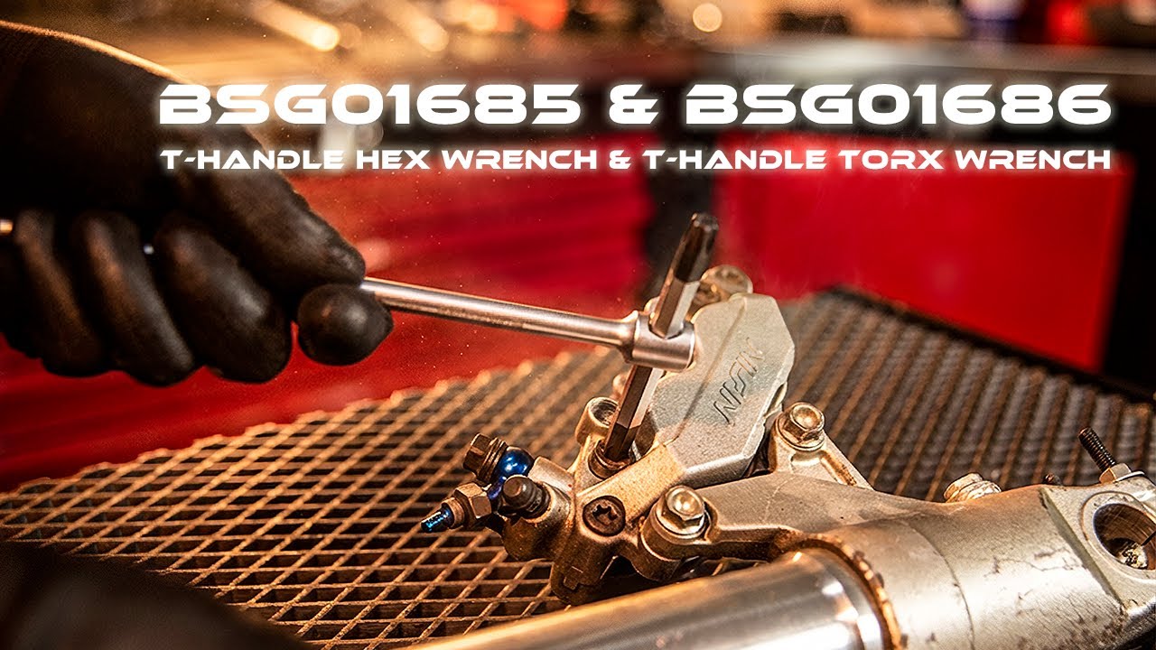 BSG01685 T-HANDLE HEX WRENCH & BSG01686 T-HANDLE TORX WRENCH