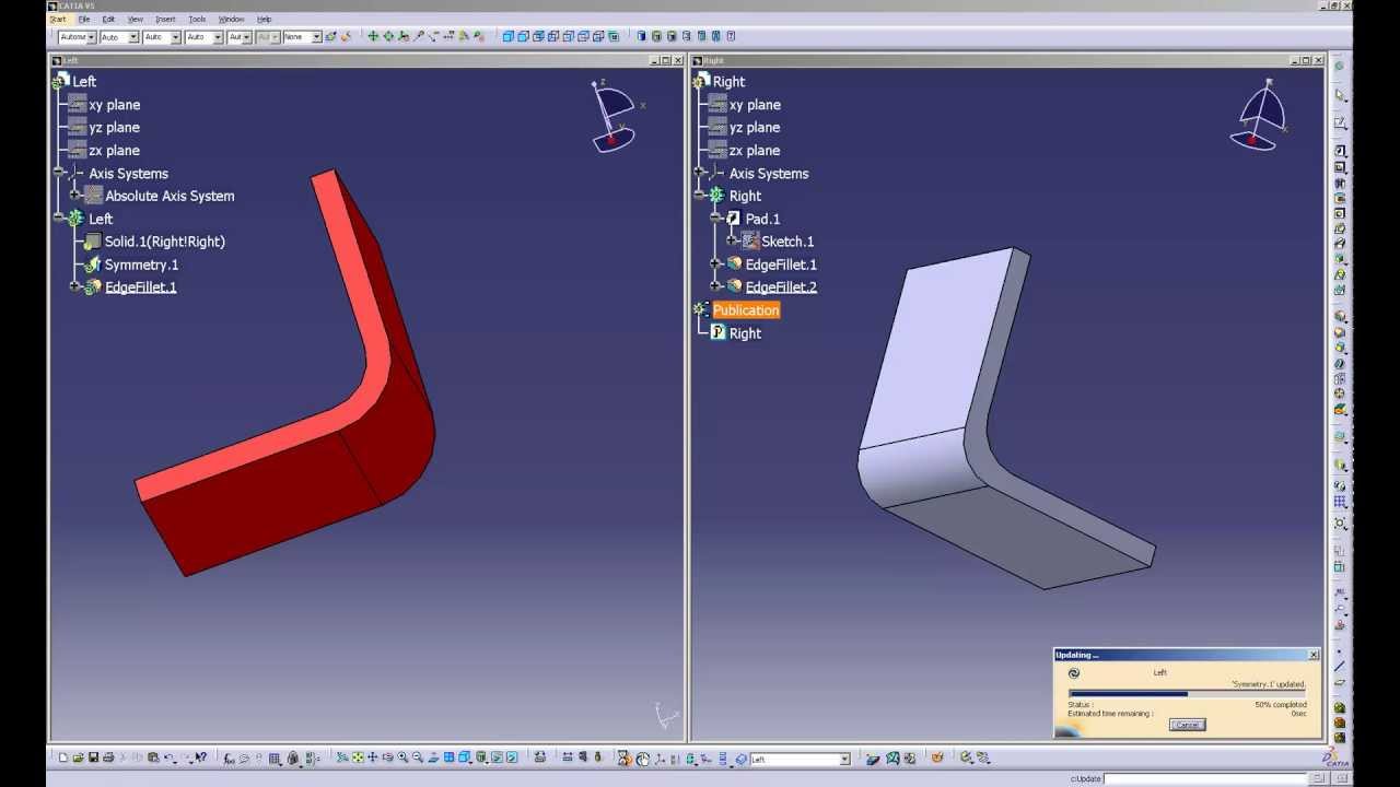 Catia V5 - Publication