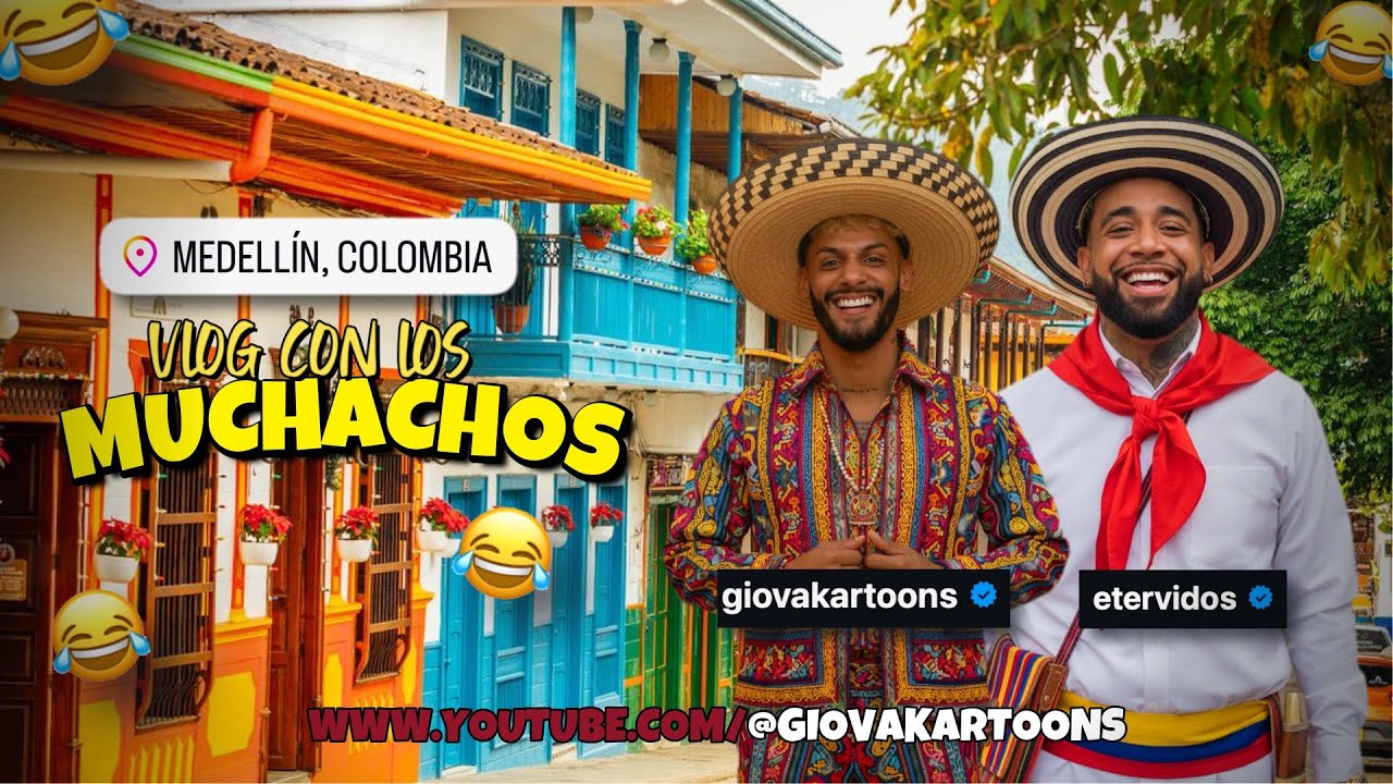 EN COLOMBIA CON LOS MUCHACHOS @etervidos2 🤣💯