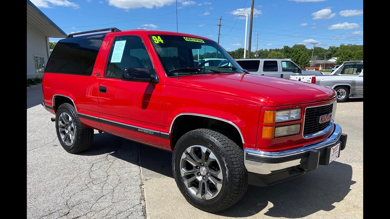 1994 GMC Yukon Blazer OBS ***SOLD***
