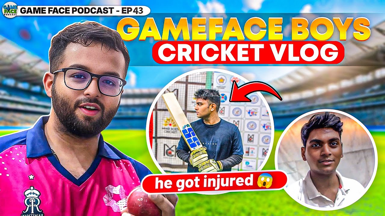 When Podcasters Go to the Cricket Nets 🏏 | Game-Face Podcast Vlog