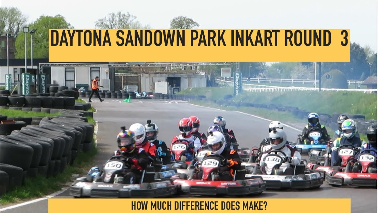 Daytona Sandown park Inkart Round 3 2022