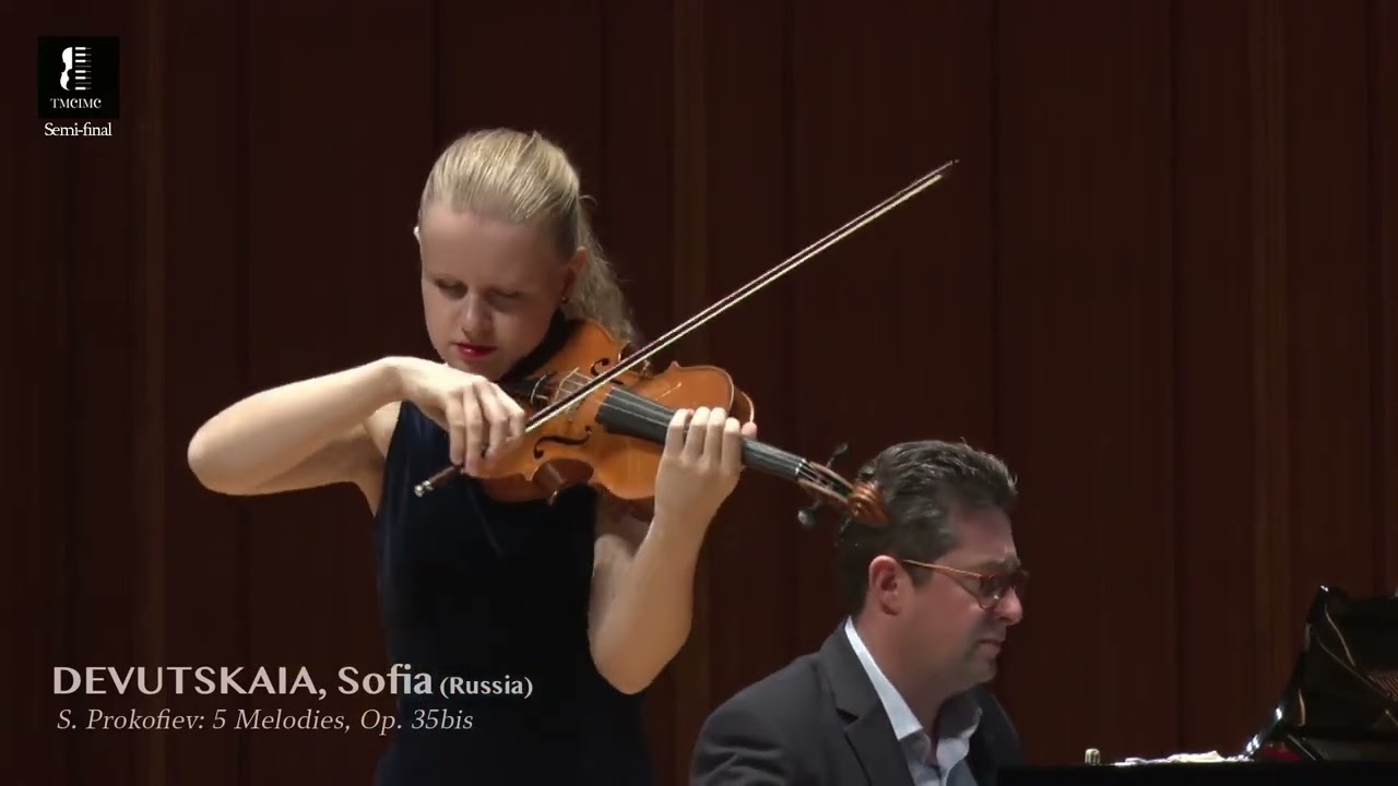Prokofiev: Five melodies op.35bis