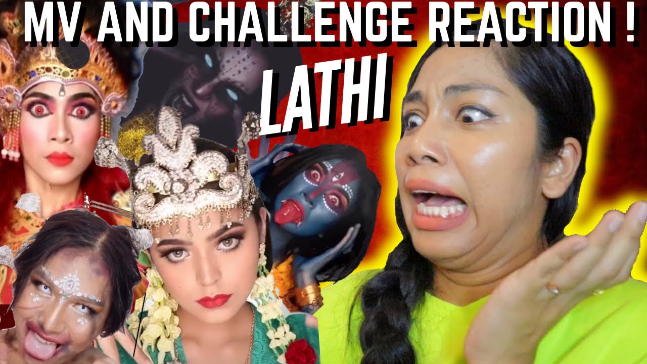 AKU REACT | Lathi (MV) & Lathi challenge tiktok ! 🤯 GILA BABS !!!!