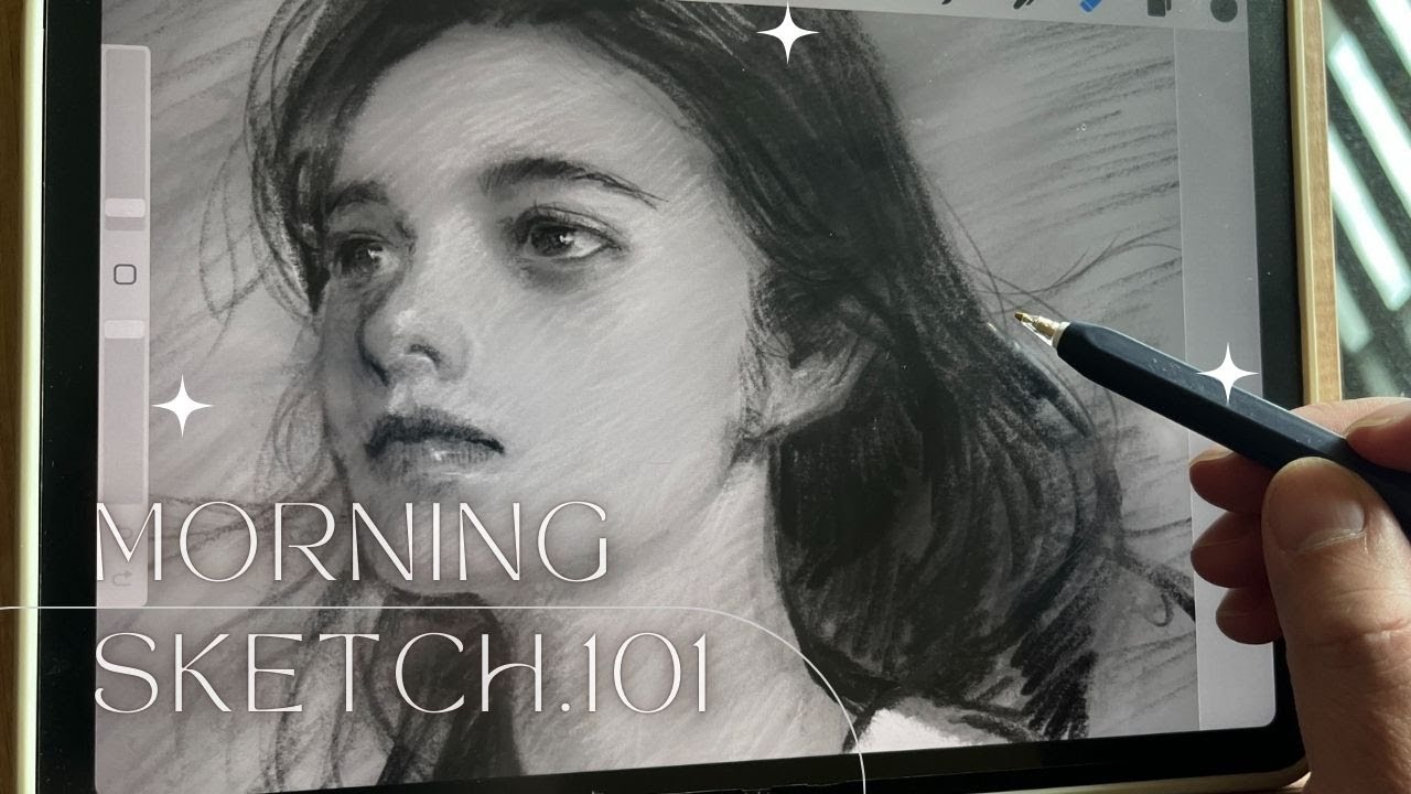 Procreate 「morning sketch早晨素描」101 sketch