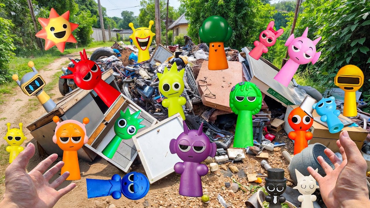 Where Are the Sprunki? 🔍 Searching the Scrap Pile for Them