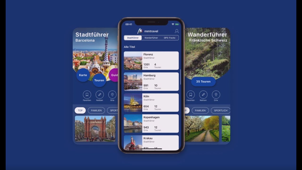 City- und Wanderf&uuml;hrer in einer App: mmtravel&reg; | Michael M&uuml;ller Verlag