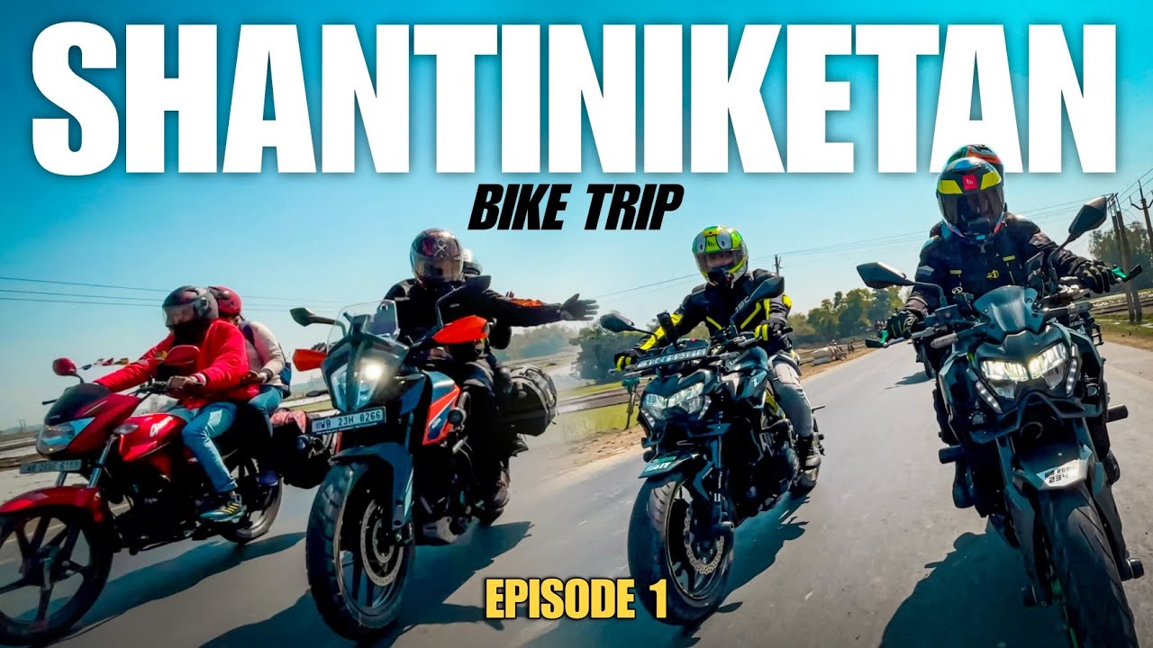Kolkata to Shantiniketan Bike Trip 2025 | Dreamwalk | Bengali Motovlog
