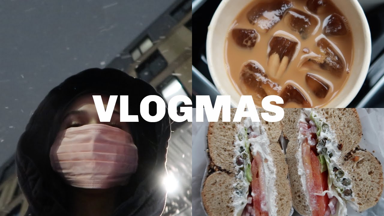 VLOGMAS | a chill Saturday staying in & making pizza with Maggie!
