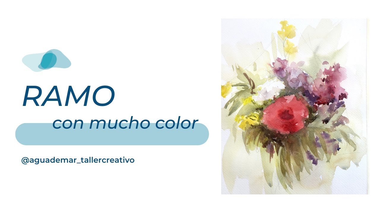 Ramo con mucho color (¡y mucha humedad!)