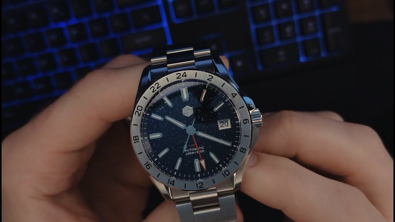 Grand Seiko выглядит бюджетно? Возможно! San Martin SN0129 с авантюриновым циферблатом