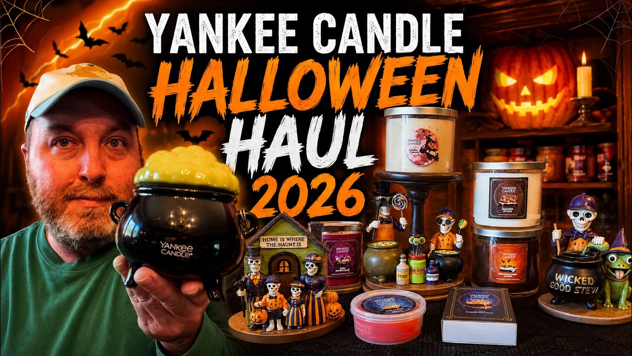 Распаковка Halloween-коллекции Yankee Candle | Замена Boney Bunch | Yankee Candle вернулись? | Хэ...