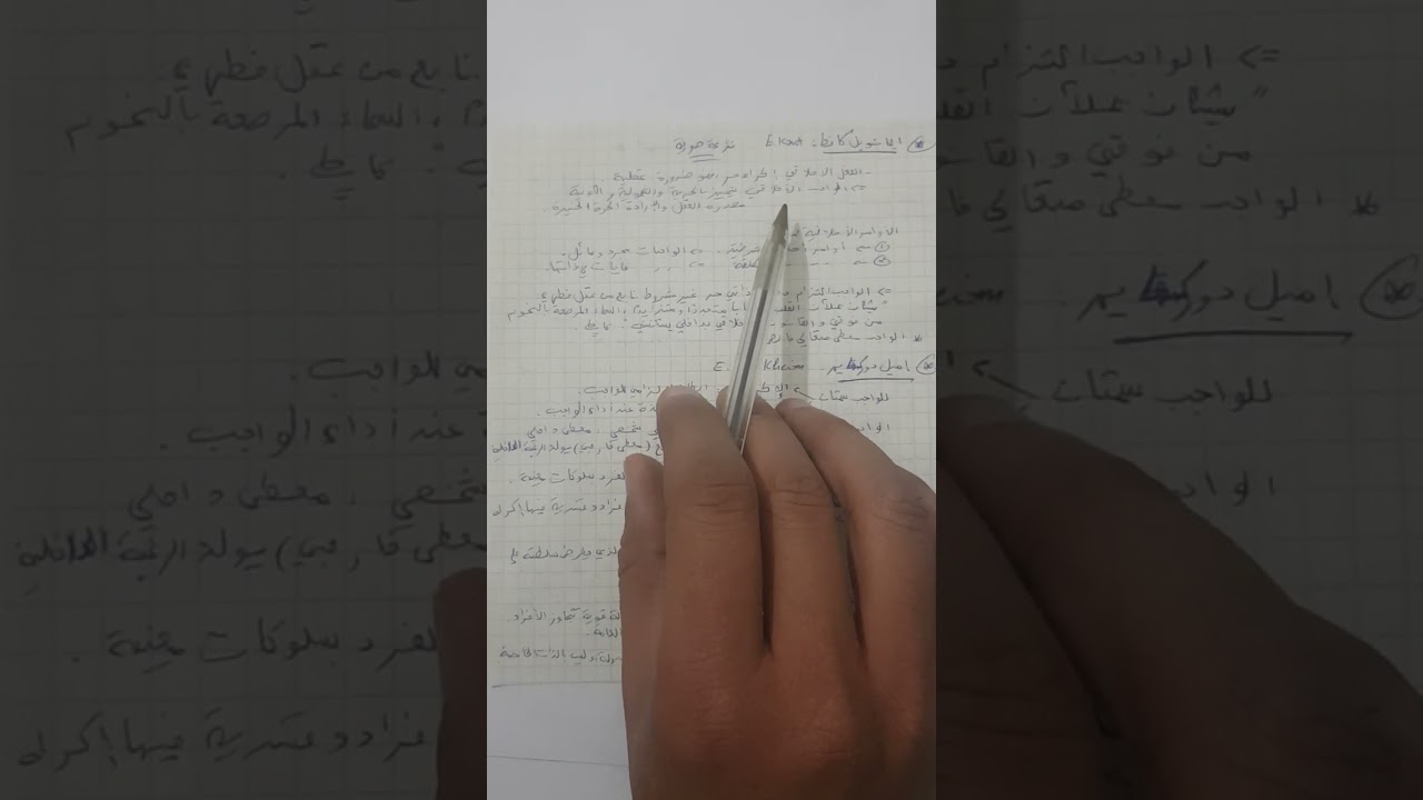 الواجب والإكراه