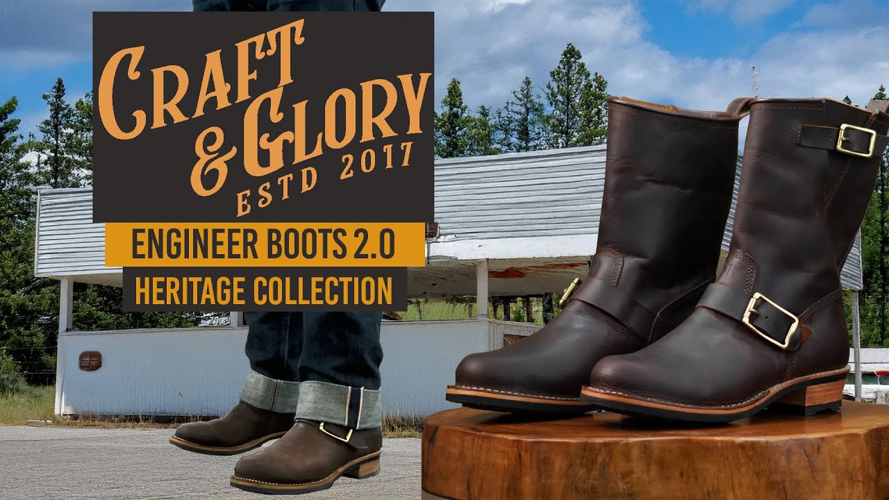 Great Engineer Boots that DON'T Break the Bank | Craft and Glory Heritage Engineer Boots 2.0