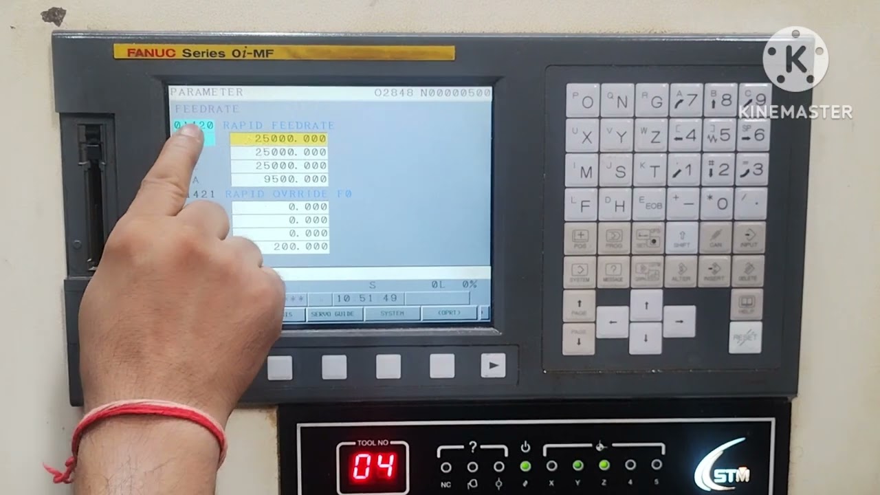 Parameters list. Fanuc# cnc. Fanuc cnc में सबसे ज्यादा इस्तेमाल होने वाले parameters।