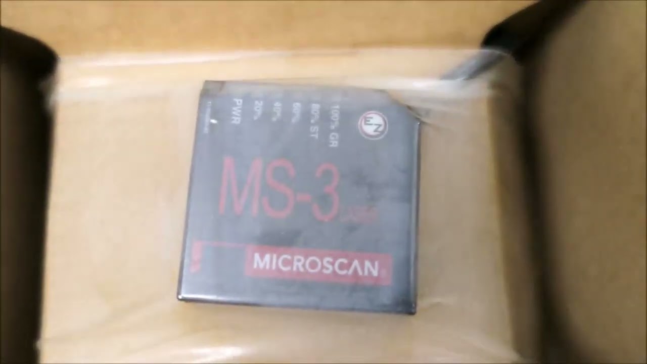 Microscan MS-3 Barcode Scanner id 15676