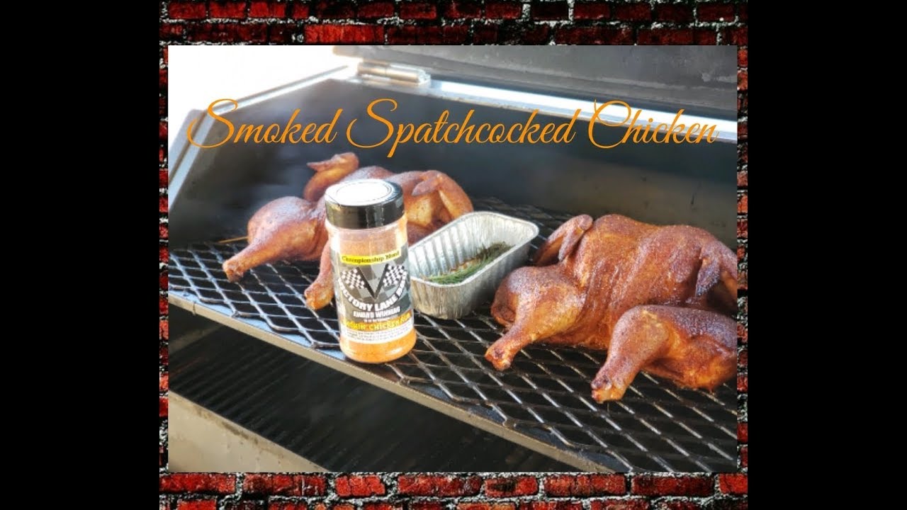Smoked Spatchcocked Chicken - Smoked On A Yoder YS640 Pellet Grill