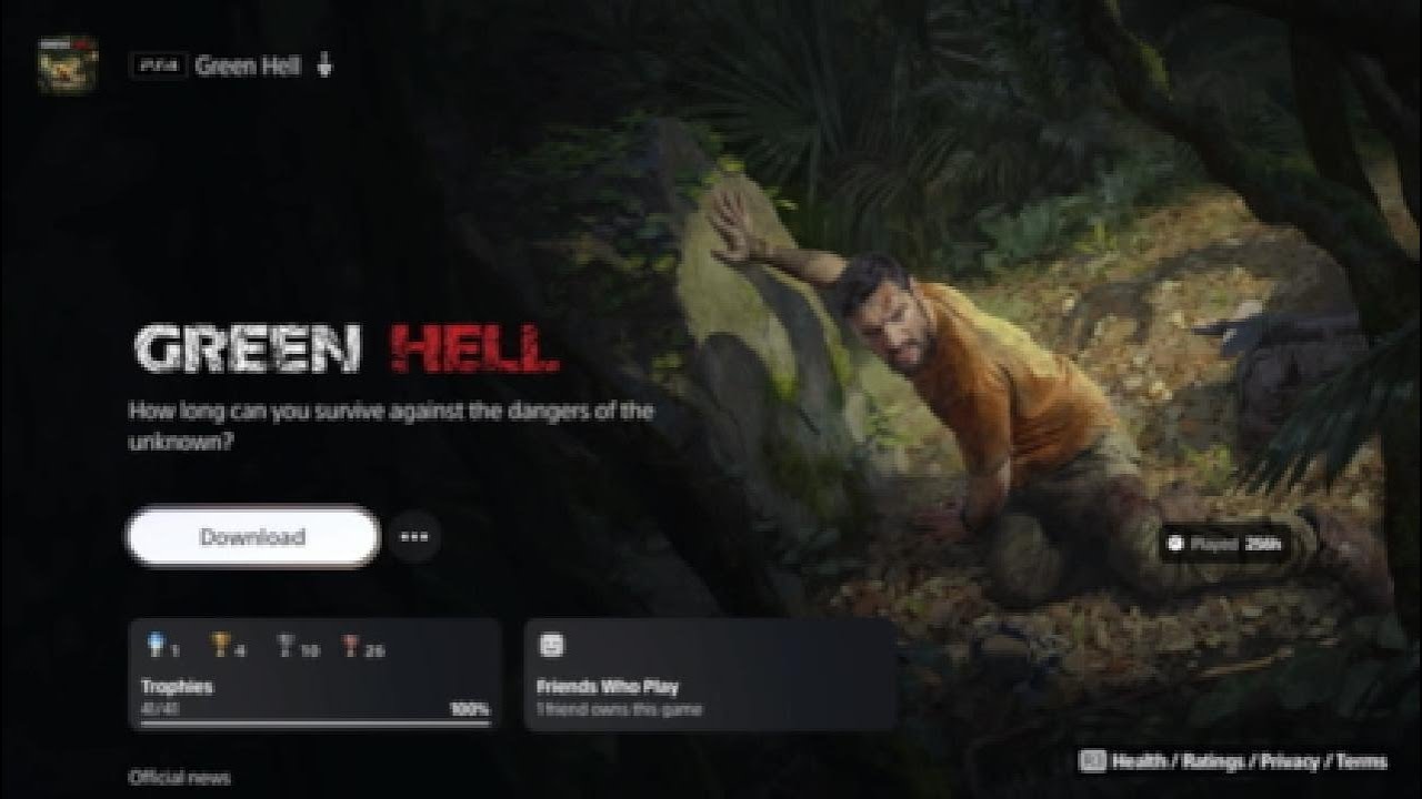 Green Hell: Green Paradise - Platinum Trophy Compilation (PS5 4K)