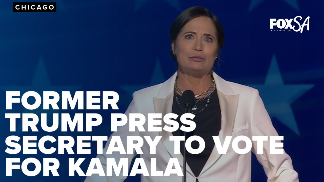 Former Trump Press Secretary at DNC
