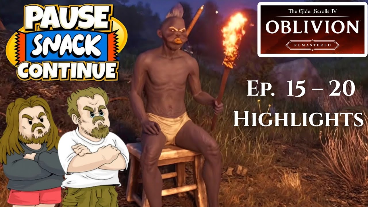 Tinty Fills the Feed Bag – Pause Snack Continue Oblivion Remastered E15 - 20 Highlights Sam Hyde MDE
