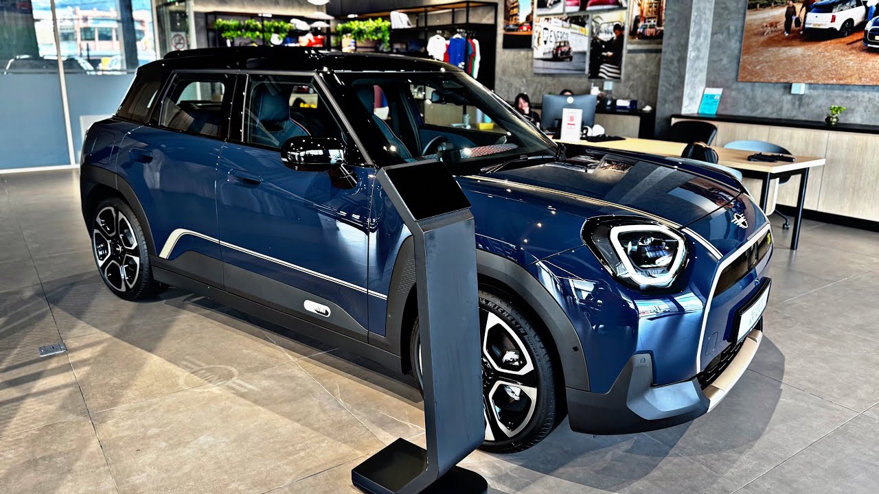 The Alll New Electric MINI Aceman | First Look! Luxury Exterior & Interior | in-depth walkaround 