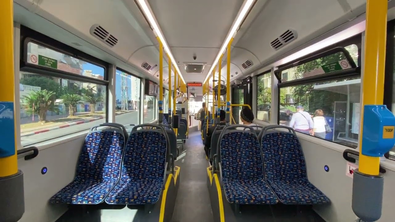 Golden Dragon XML6125DEV bus #797-90-002 Extra Public Transportation on route 64 in Netanya