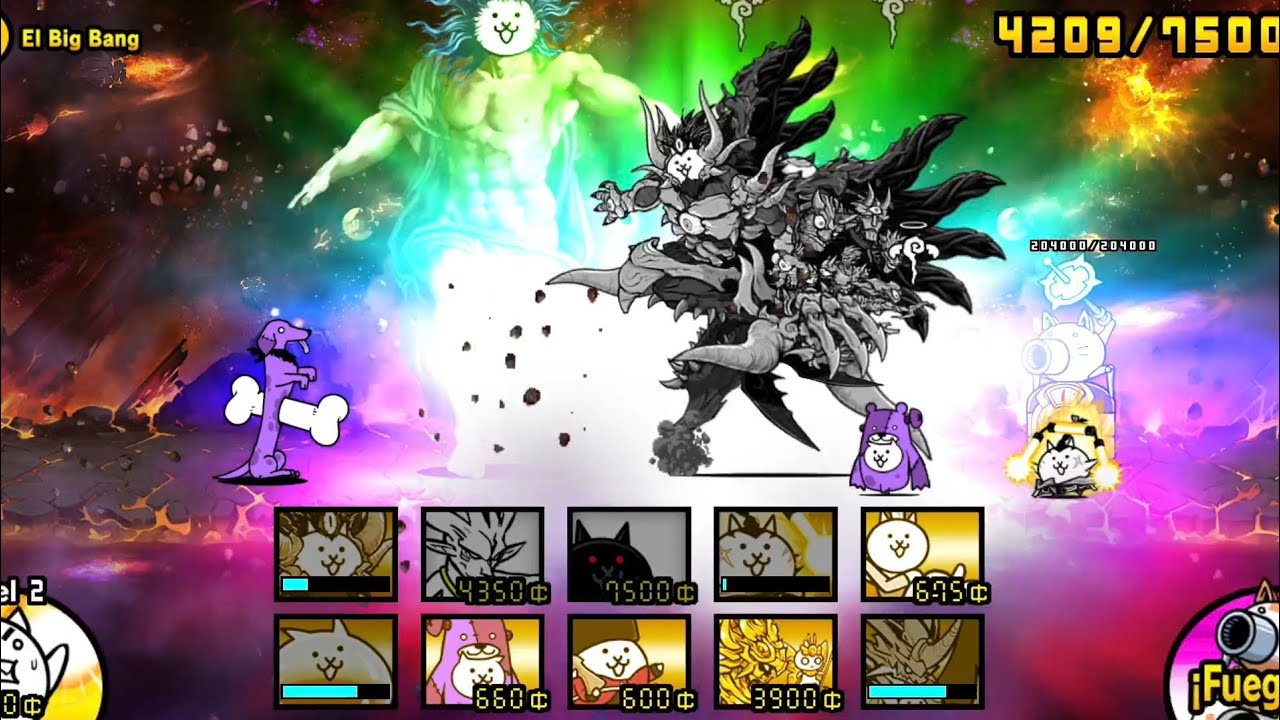 Big Bang 3 outbreak ft. Lasvoss | The Battle Cats