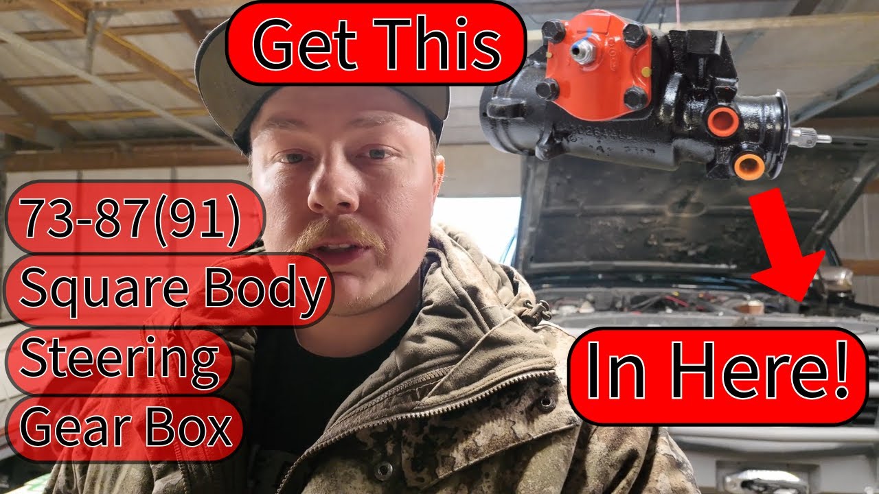 73-87(91) Square Body Red-Head Steering Gear Box Replacement