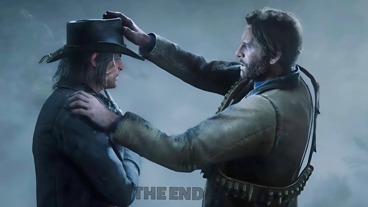 Red Dead Redemption 2 - Arthur helps John Ending | RDR  2 (High Honor) [4K]