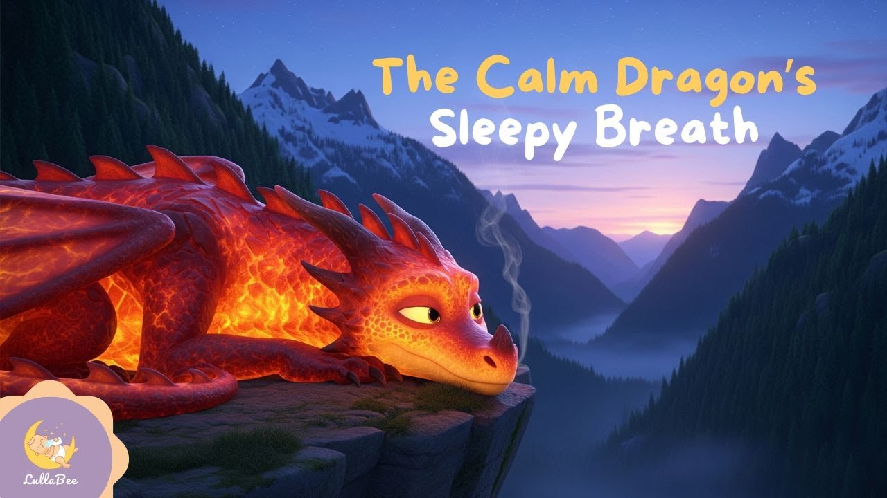 Сонное дыхание спокойного дракона 🐉💤 | Сказка на ночь для детей | Расслабляющая сказка на ночь