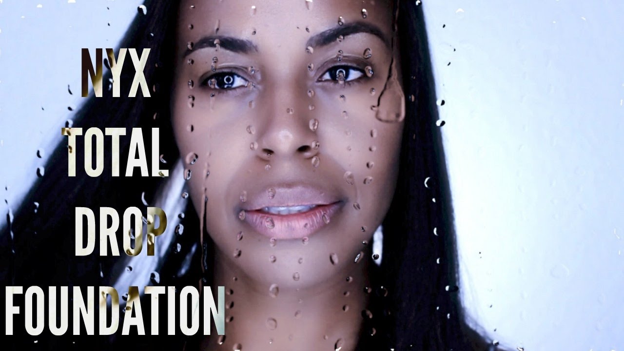 NYX Total Control Drop Foundation Deep Sable Chatty Review Video I ByBare