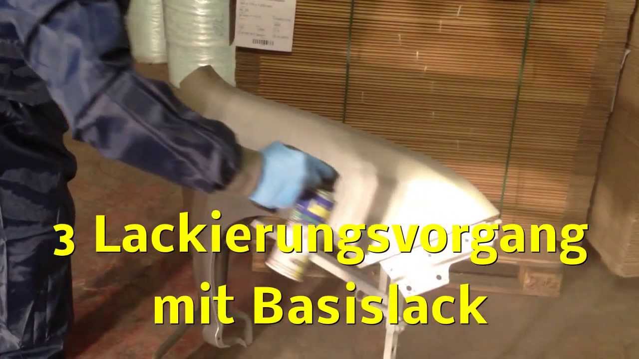 Kotflügel lackieren mit Autolack Spraydosen von www.LudwigLacke.de