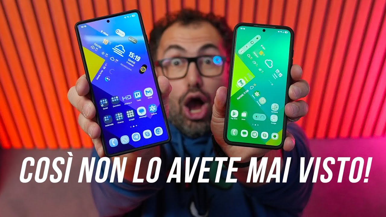 Un Galaxy S25 cosi NON LO AVETE MAI VISTO!