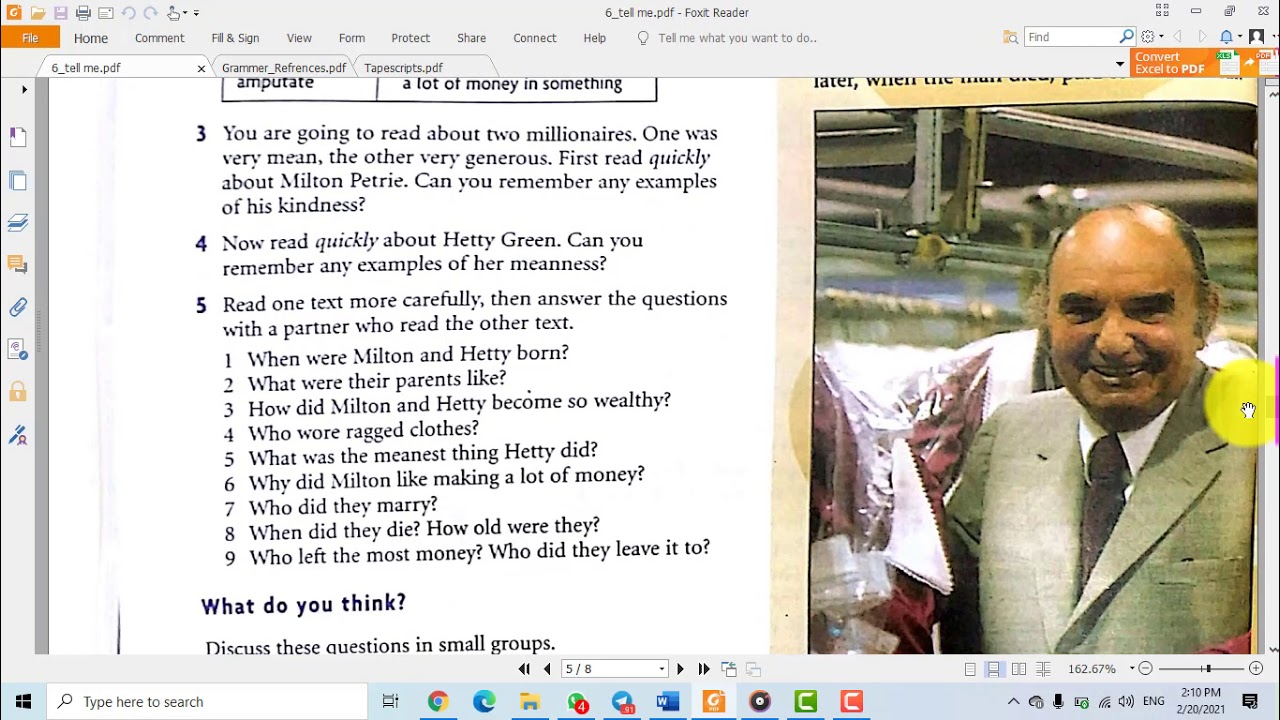 Pre-intermediate Student's Book Unit 6 part 2 شرح