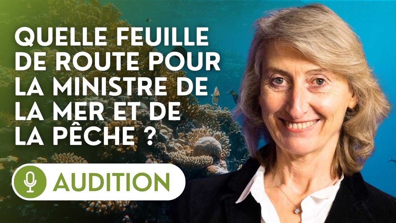 🔴 La ministre charg&eacute;e de la mer et de la p&ecirc;che sur sa feuille de route pour le d&eacute;veloppement durable