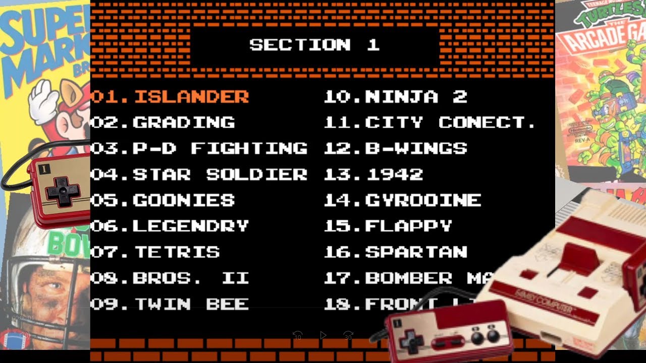 Nes 52 in 1 Gameplay