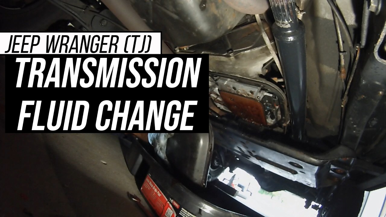 Jeep Wrangler TJ Transmission Fluid and filter Change
