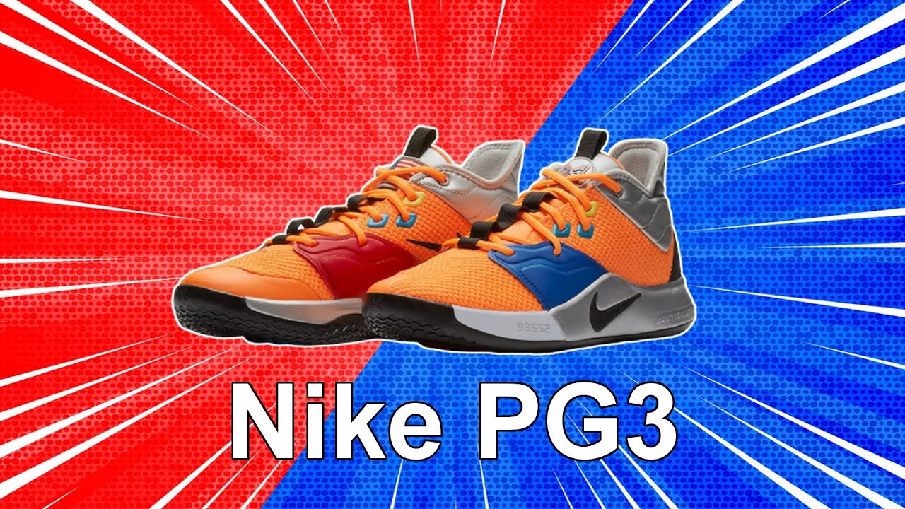 Nike PG3 x NASA I Basketowe Buty 4