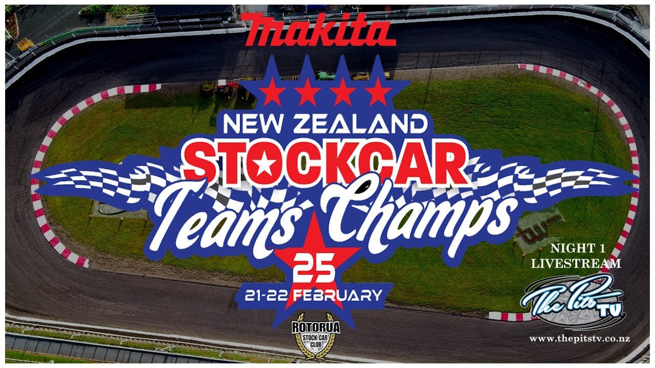 2025 Makita NZ Stockcar Teams Champs Night 1 - TWS Paradise Valley Speedway, Rotorua