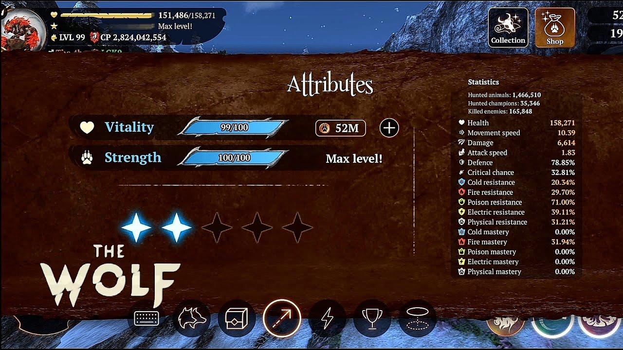 The wolf - Yay finally two stars are done 🥳❗