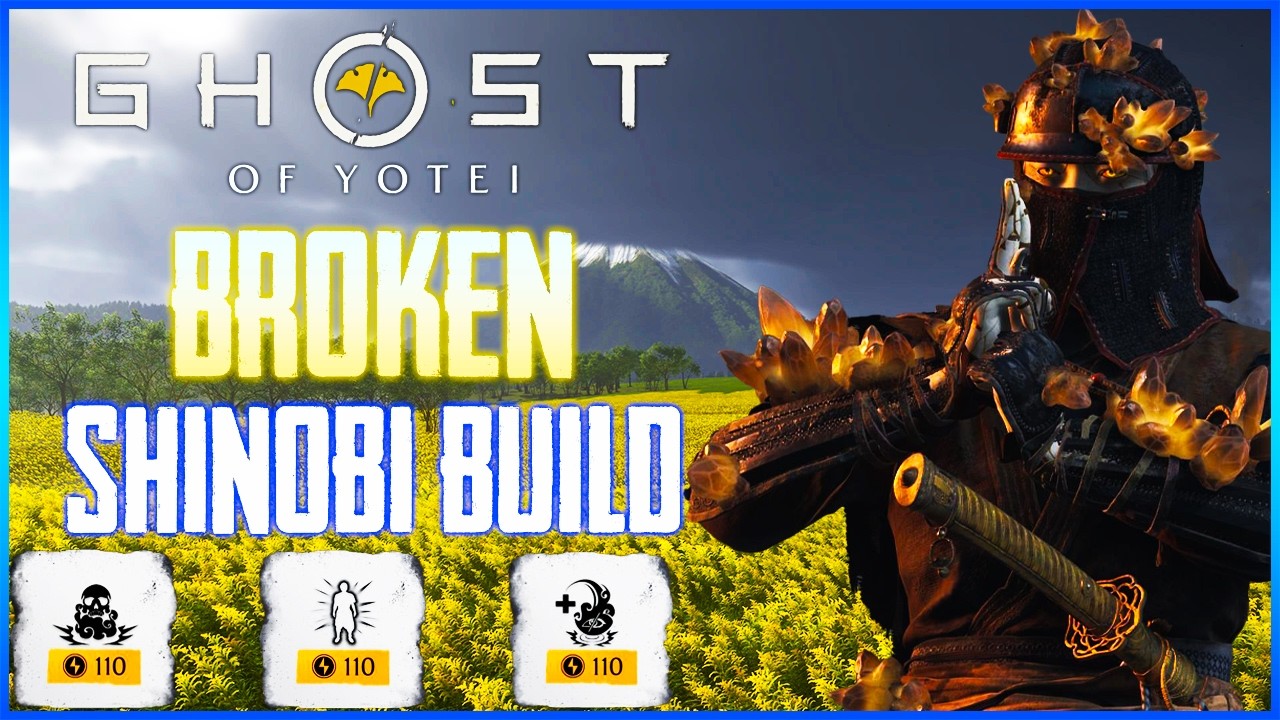 Ghost of Yotei - Лучший билд синоби в Ghost of Yotei Legends | Более 100 убийств | Кошмар |