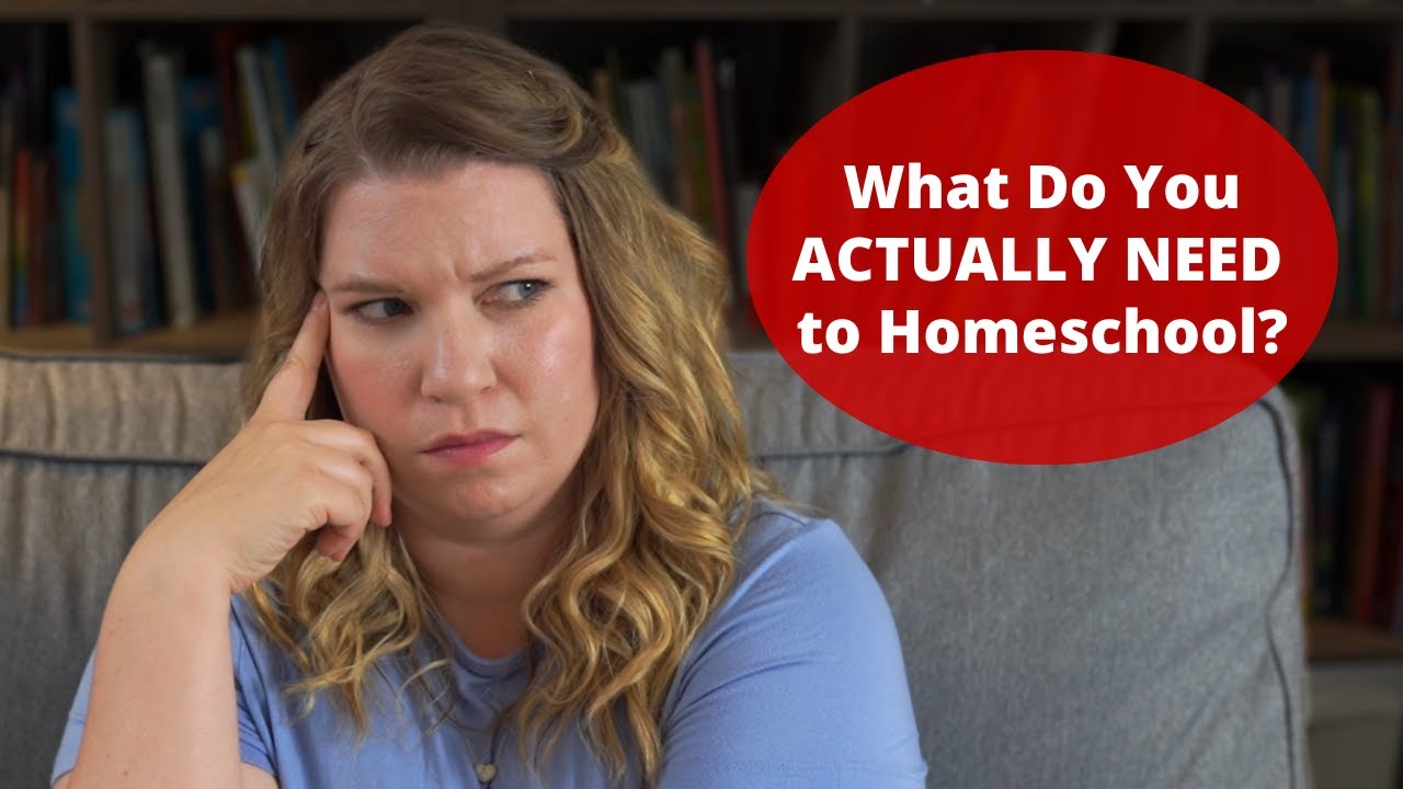 What Do You ACTUALLY NEED to Homeschool? | Necessary Homeschool Supplies | Raising A to Z