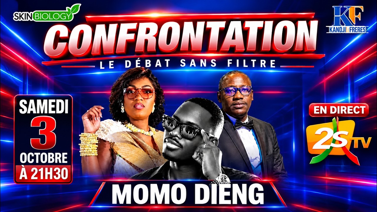 Confrontation - Invit&eacute;: Momo Dieng - Par Bijou Ngon&eacute; et Big Taf - Sam. 3 Octobre 2026