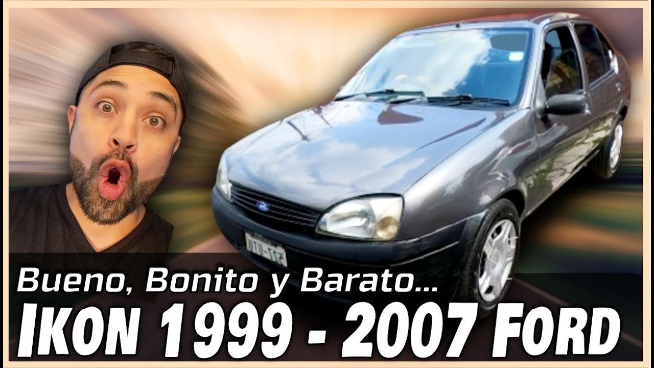 IKON 2007 Si buscas un auto básico a buen precio prueba Ford Ikon en lugar de Tsuru, Chevy ó Pointer