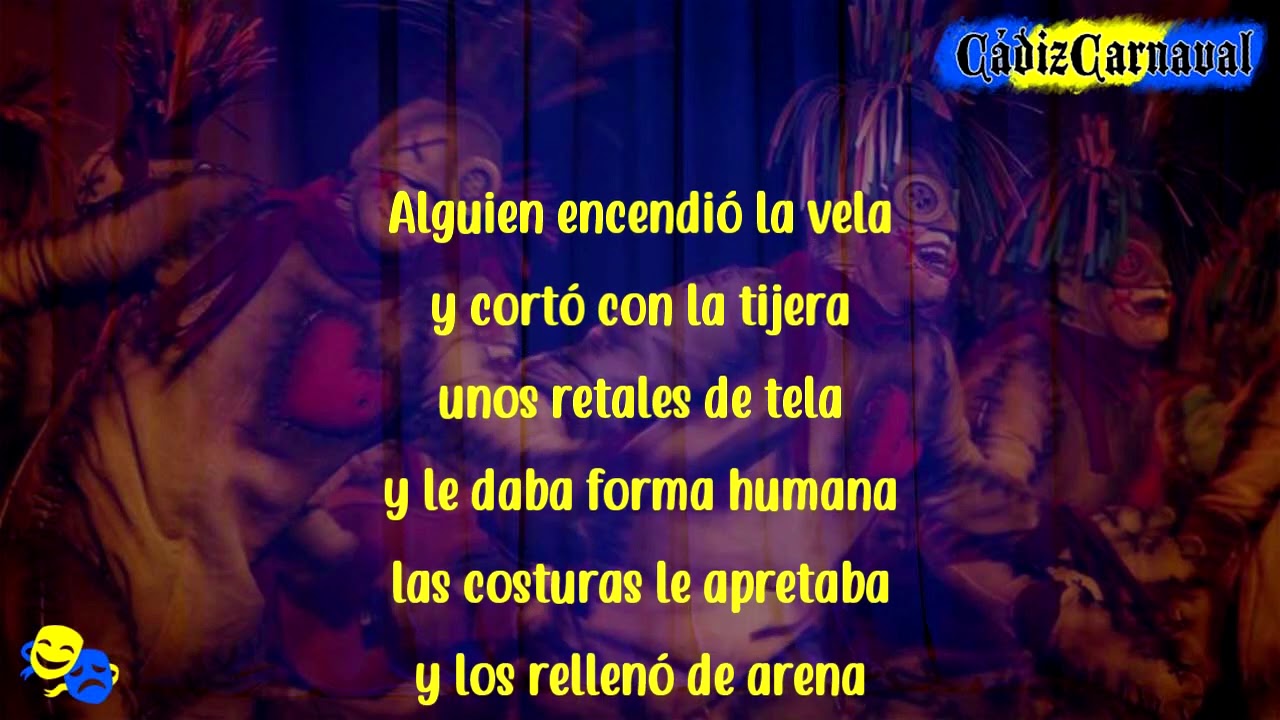 🎭🎭 Letra ▷  Los muñecos de Cádiz | Presentación 🎭🎭