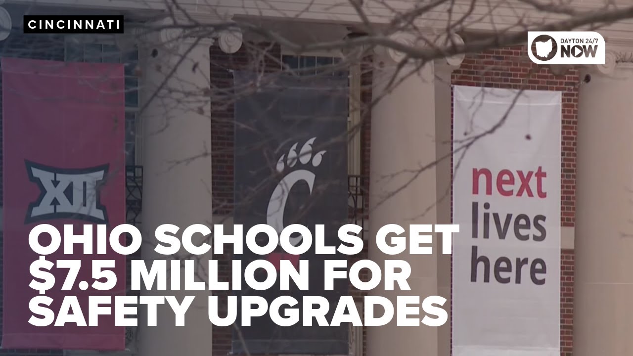 Ohio schools receive $7.5 million for campus safety upgrades