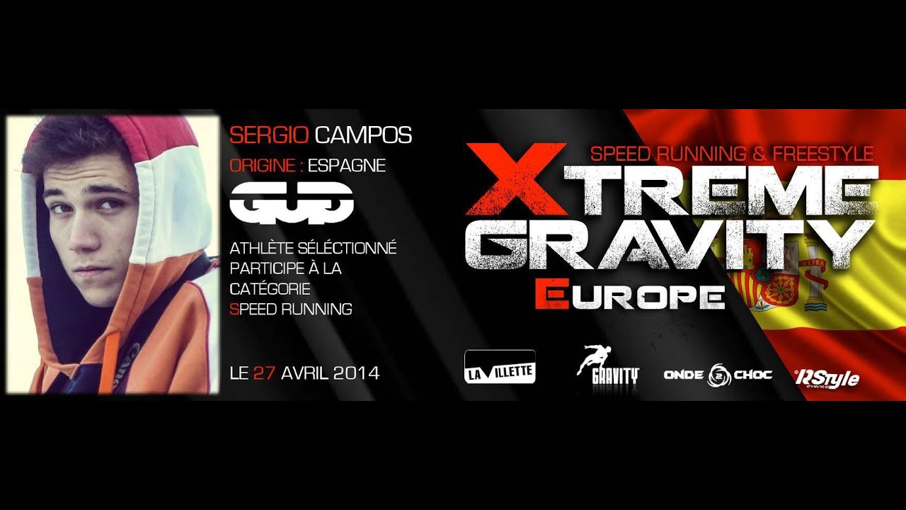 Xtreme Gravity 2014 - Speed Running - Sergio Campos