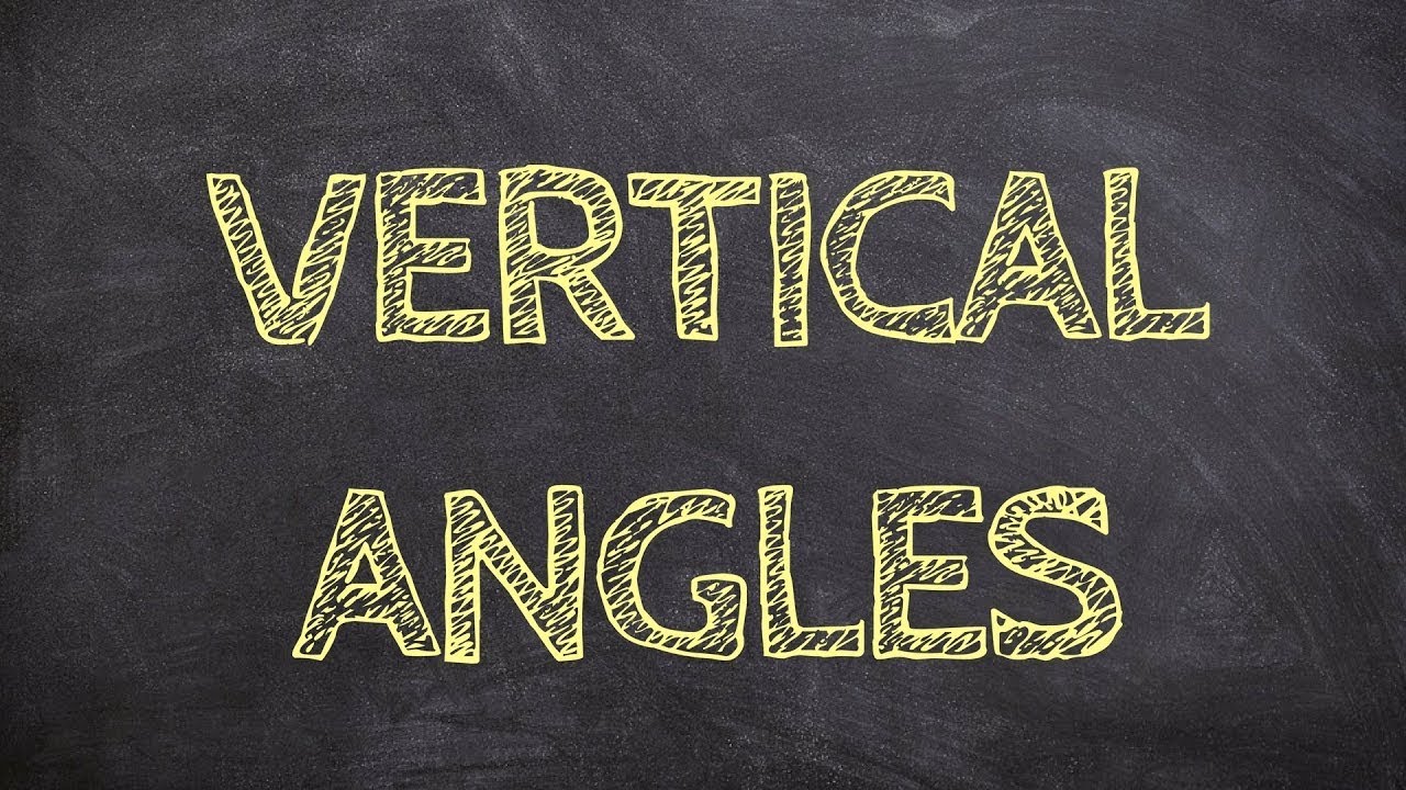 What are vertical angles