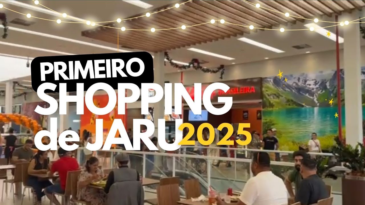 JARU GANHA O PRIMEIRO SHOPPING